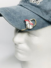 Load image into Gallery viewer, SPARTAN HOOKIT© Hat Pin - Spartan Helmet - Fishing Hat Hook - Fishing Hat Pin - Purse Clip