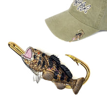 Load image into Gallery viewer, GROUPER HOOKIT© Hat Hook - - Fishing Hat Clip