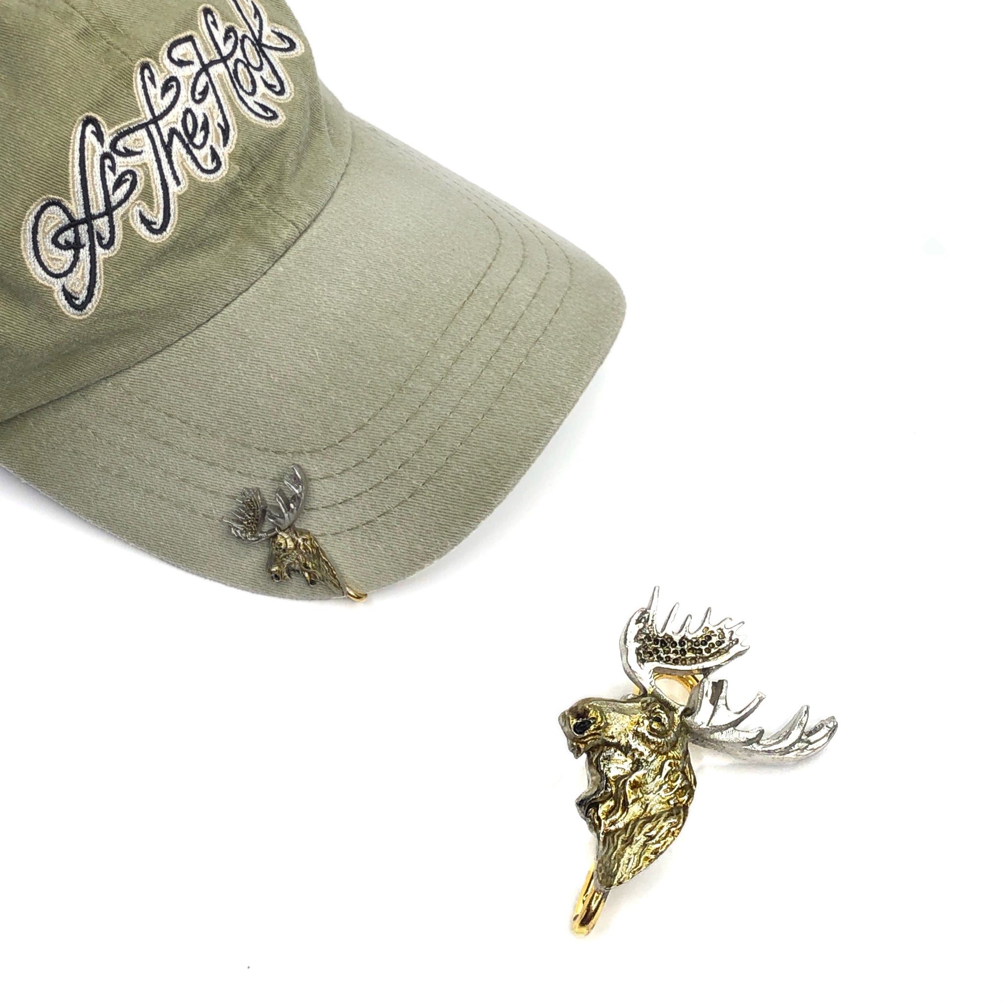 Corna di Cervo Pin Spilla Spilletta Cappello Decorazione Button