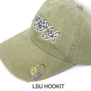 LSU TIGER HOOKIT© Hat Hook - Fishing Hat Clip