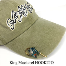 Load image into Gallery viewer, KING MACKEREL HOOKIT © Hat Hook - Fishing Hat Clip
