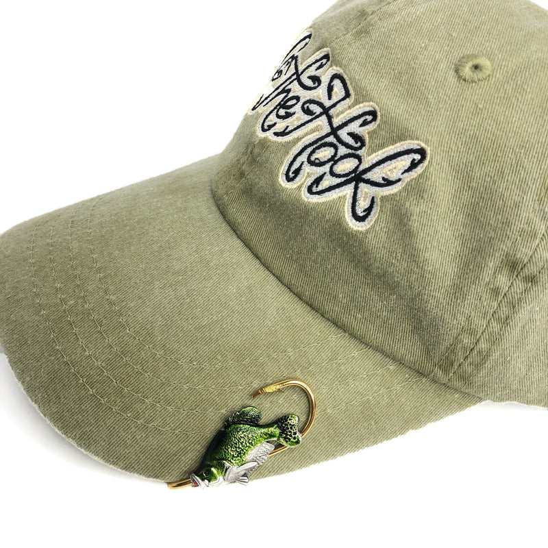 CRAPPIE (Black Crappie) HOOKIT© Hat Hook - Fishing Hat Clip – Off