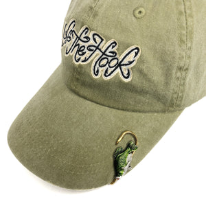 CRAPPIE (Black Crappie) HOOKIT© Hat Hook - Fishing Hat Clip