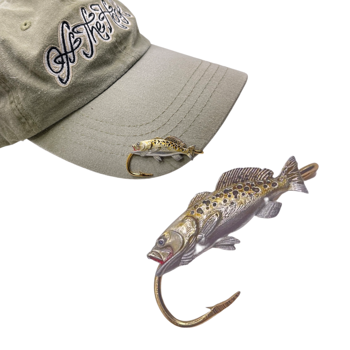 SPECKLE TROUT HOOKIT© Hat Hook - Fishing Hat Clip