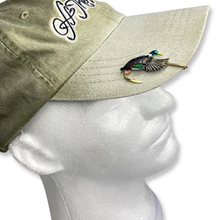 Load image into Gallery viewer, MALLARD HOOKIT© Hat Hook #1- Hunting Hat Clip - Duck Hat Pin - Brim Clip