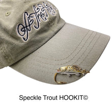 Load image into Gallery viewer, SPECKLE TROUT HOOKIT© Hat Hook - Fishing Hat Clip